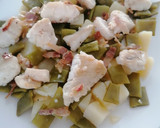 Foto del paso 4 de la receta: Ensalada templada merluza y judías