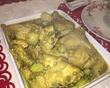 Foto del paso 4 de la receta: Pollo con papas y guisantes