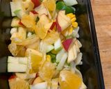 A picture of step 10 of Farfalle Pasta salad.