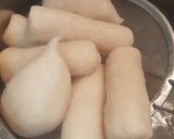Foto langkah ke 7 dari resep Empekempek palembang lembut dan anti gagal tips lembut😍😋.
