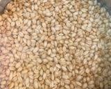 A picture of step 1 of Nishaaste ka Halwa(Soaked Whole wheat flour Sheera).