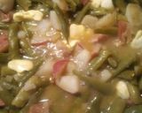 A picture of step 10 of Pole Beans with New Potatoes.