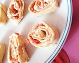 Une image de l'étape 3 de Wrap fraîcheur mousse de poulet 😋.
