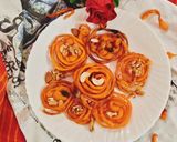 A picture of step 8 of Instant jalebi 😋😋😋.