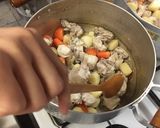 Hình bước làm 7 của món Gà hầm dinh dưỡng(영양 찜닭)