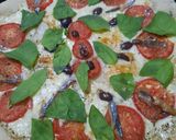 Foto del paso 6 de la receta: Pizza con albahaca