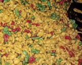 A picture of step 11 of Boondi ky ladu.