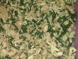 Canelones de espinaca y pollo