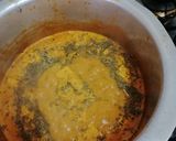 A picture of step 6 of Shahi paneer.