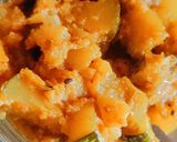 कद्दू की सब्जी(kaddu ki sabzi recipe in hindi) रेसिपी चरण 5 फोटो
