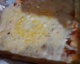 Foto del paso 8 de la receta: Pizza con harina leudante. (Pizza casera sin levadura)