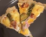 Gluténmentes pizza mustáros-tejfölös alappal recept fázis 4 fotója
