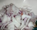 A picture of step 3 of Kathyawari Choley.