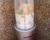 A picture of step 2 of Avocado Banana and Nuts Smoothie.