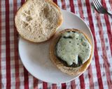 Foto del paso 2 de la receta: Hamburguesa de pollo con espinacas e ingredientes saludables