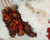 Foto langkah ke 8 dari resep Sate Sapi.