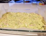 A picture of step 9 of Zucchini Slice.