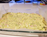 A picture of step 9 of Zucchini Slice.
