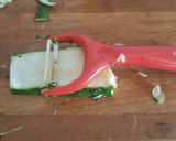 Spenótos cukkinimetélt recept fázis 1 fotója
