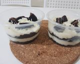 Foto langkah ke 4 dari resep Oreo Cheesecake.
