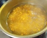A picture of step 1 of Corn chaat.