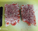Foto del paso 4 de la receta: Pizza con barra de pan