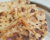 A picture of step 7 of Roti pakoda.