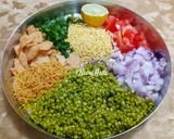 A picture of step 2 of Hurda Bhel/ Ponk Bhel.