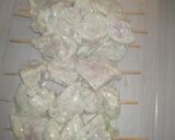 A picture of step 6 of Chicken malai boti.