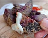 Foto langkah ke 6 dari resep Sweet Potato Wedges.