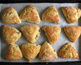 A picture of step 5 of Yoghurt Scones.