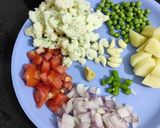 मिक्स सब्जी़ (mix sabzi recipe in Hindi) रेसिपी चरण 1 फोटो