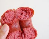 Foto langkah ke 9 dari resep Donat red velvet (tanpa kentang, satu telur, empuk).