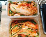 Hình bước làm 5 của món Kim chi cải thảo