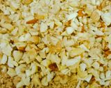 A picture of step 6 of Soybean flour laddu.