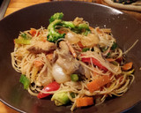 Foto del paso 5 de la receta: Fideos chinos con verduras