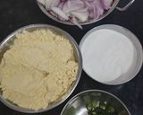 क्रिस्पी प्याज पकोड़े रेसिपी चरण 1 फोटो
