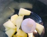 A picture of step 1 of Melon chiller.