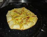 Foto del paso 5 de la receta: Tarta rápida de jamón, queso y orégano
