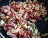 Foto del paso 8 de la receta: Menestra de verdura con jamón y langostinos