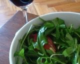Foto del paso 6 de la receta: Ensalada de rúcula, tomates, provolone & vinagreta