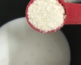 A picture of step 1 of Creamy Rose Coconut Relish.