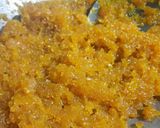 A picture of step 3 of Pumpkin halwa.