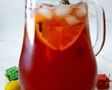 A picture of step 3 of Christmas Party Punch.
