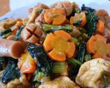 Foto langkah ke 8 dari resep Tumis sosis sayur🌭🥕🥬.
