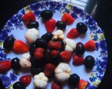 A picture of step 1 of Fruit salad.