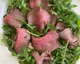 A picture of step 5 of Mustard crusted silverside roast beef and rocket salad #CookEveryPart.