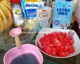 Foto langkah ke 1 dari resep Es Semangka Creamy.