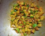 A picture of step 3 of Zhatpat kakdi(kheera)ki sabji.