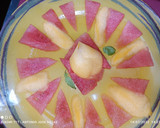 Foto del paso 2 de la receta: Carpaccio de sandía y melocotón, con sal